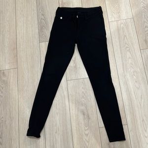 True Religion Black Skinny Pants